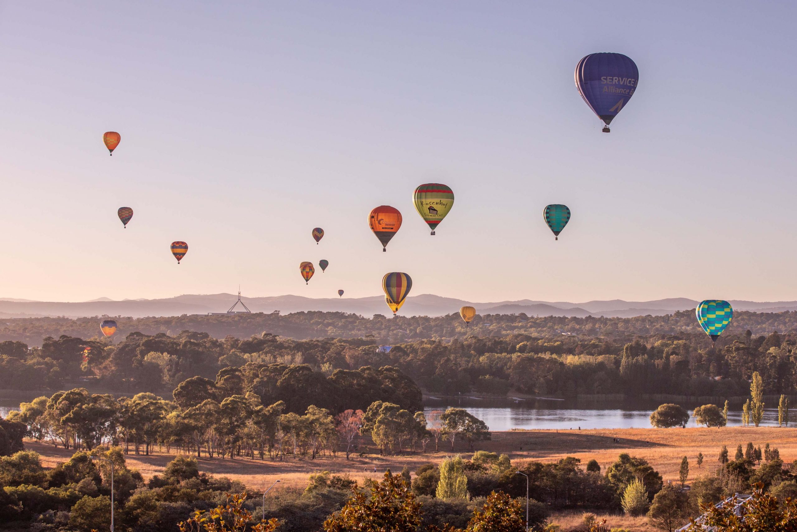 Canberra, ACT, Australia, 11 March 2019 , Canberra Balloon Spectacular