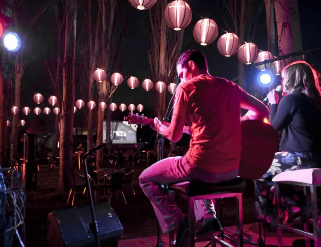Entertainment at Floriade NightFest - 📸 VisitCanberra