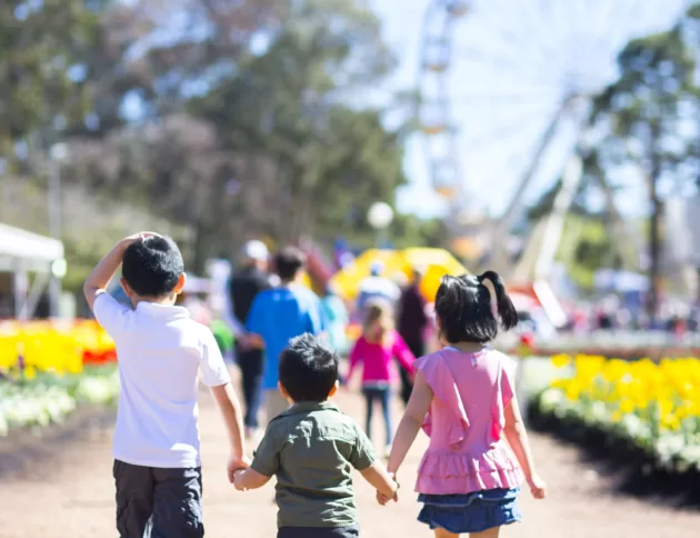 Floriade, Australia's celebration of spring, transforms Commonwealth Park into a tapestry of colour.